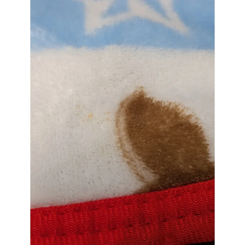 Rudolph plush baby toddler‎ child throw blanket Dolly Spot Elephant Hermey blue
